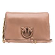 Love Bag Click Puff van zacht nappa leer Pinko , Beige , Dames