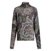 Stijlvolle Gebreide Top Etro , Multicolor , Dames