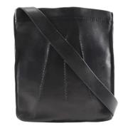 Pre-owned Fabric shoulder-bags Hermès Vintage , Black , Dames