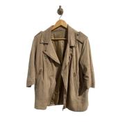 Pre-owned Suede outerwear Acne Studios Pre-owned , Beige , Dames