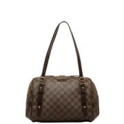 Pre-owned Fabric louis-vuitton-bags Louis Vuitton Vintage , Brown , Da...