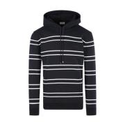 Stijlvolle Sweatshirt voor Mannen Saint Laurent , Black , Heren