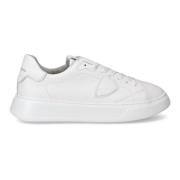 Minimalistische Witte Sneakers Philippe Model , White , Heren