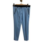 Pre-owned Fabric bottoms Celine Vintage , Blue , Dames