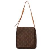 Pre-owned Canvas louis-vuitton-bags Louis Vuitton Vintage , Brown , Da...