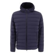 Blauwe Piumino Jas Herno , Blue , Heren