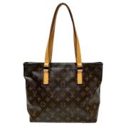 Pre-owned Canvas shoulder-bags Louis Vuitton Vintage , Brown , Dames