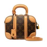 Pre-owned Fabric louis-vuitton-bags Louis Vuitton Vintage , Brown , Da...