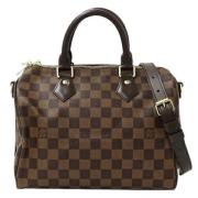 Pre-owned Fabric louis-vuitton-bags Louis Vuitton Vintage , Brown , Da...