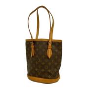 Pre-owned Fabric louis-vuitton-bags Louis Vuitton Vintage , Brown , Da...