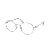 Zilveren Frame Bril Miu Miu , Gray , Unisex