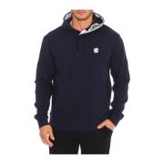 Hoodie met klauwprint Plein Sport , Blue , Heren