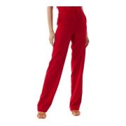 Dames Casual Broek Silvian Heach , Red , Dames