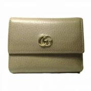 Pre-owned Fabric wallets Gucci Vintage , Beige , Dames