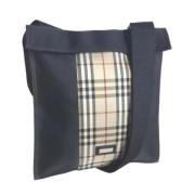 Pre-owned Fabric shoulder-bags Burberry Vintage , Beige , Dames