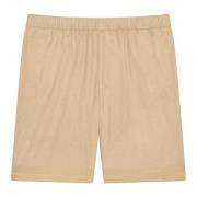 4G Motif Bermuda Shorts Givenchy , Beige , Heren