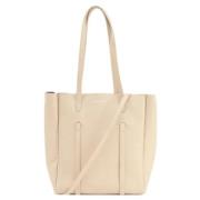 Pre-owned Fabric balenciaga-bags Balenciaga Vintage , Beige , Dames