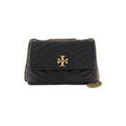 Leather handbags Tory Burch , Black , Dames