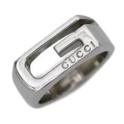 Pre-owned Silver rings Gucci Vintage , Gray , Dames