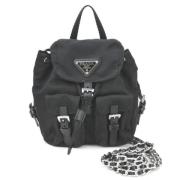 Pre-owned Nylon prada-bags Prada Vintage , Black , Dames