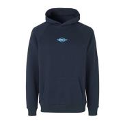 Rimini Hoodie Sweatshirt Navy Ball , Blue , Dames