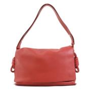 Pre-owned Fabric shoulder-bags Loewe Pre-owned , Red , Dames