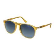 Stijlvolle zonnebril met model 0Po9649S Persol , Yellow , Heren