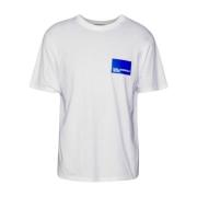 Heren Logo Tee Regular Fit Karl Lagerfeld , White , Heren