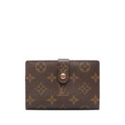 Pre-owned Leather wallets Louis Vuitton Vintage , Brown , Dames