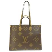 Pre-owned Fabric louis-vuitton-bags Louis Vuitton Vintage , Brown , Da...