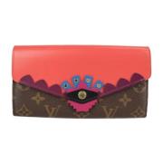 Pre-owned Leather wallets Louis Vuitton Vintage , Multicolor , Dames