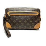 Pre-owned Canvas louis-vuitton-bags Louis Vuitton Vintage , Brown , Da...