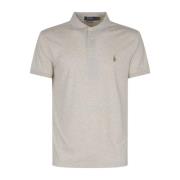 Grijze T-shirts en Polos Gebreid Polo Ralph Lauren , Gray , Heren