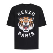 Zwarte T-shirts en Polos Kenzo , Black , Heren