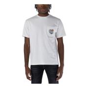 Klassieke T-shirt Modello Kenzo , White , Heren