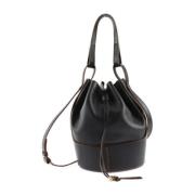 Pre-owned Fabric shoulder-bags Loewe Pre-owned , Black , Dames