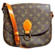 Pre-owned Canvas louis-vuitton-bags Louis Vuitton Vintage , Brown , Da...