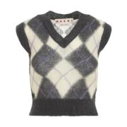 Endive V Neck Sweater Marni , Multicolor , Dames