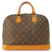 Pre-owned Canvas louis-vuitton-bags Louis Vuitton Vintage , Brown , Da...