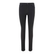 DNM Noir Stijlvolle Denim Jeans L'Agence , Black , Dames