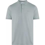 Moderne Katoenen Polo Slim Fit Calvin Klein , Gray , Heren