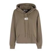 Casual Sweatshirt MM6 Maison Margiela , Green , Dames