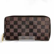 Pre-owned Canvas wallets Louis Vuitton Vintage , Brown , Dames