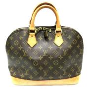 Pre-owned Canvas louis-vuitton-bags Louis Vuitton Vintage , Brown , Da...