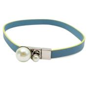 Pre-owned Silver dior-jewelry Dior Vintage , Blue , Dames