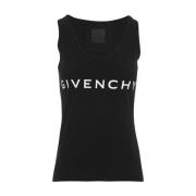 Zwarte Tank Top Givenchy , Black , Dames