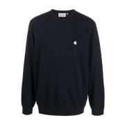 Madison Sweater Truien Carhartt Wip , Blue , Heren