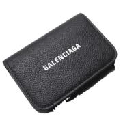 Pre-owned Leather wallets Balenciaga Vintage , Black , Unisex