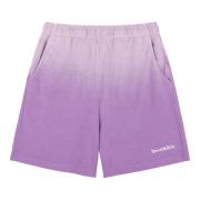 Logo Geborduurde Gym Shorts Sporty & Rich , Purple , Heren