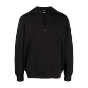 Lichtgewicht Hoodie met Logo Badge C.p. Company , Black , Heren